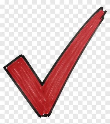 Red Check Mark PNG