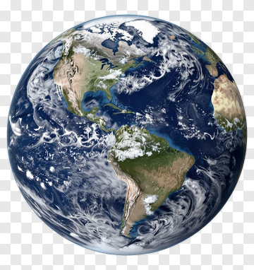 Earth In Space PNG