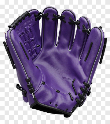 Purple Baseball Glove PNG
