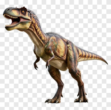3D Tyrannosaurus Rex Dinosaur PNG