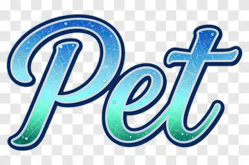 Pet Text Design PNG