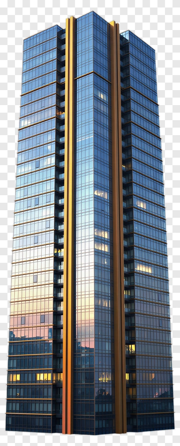 Modern Skyscraper At Sunset PNG