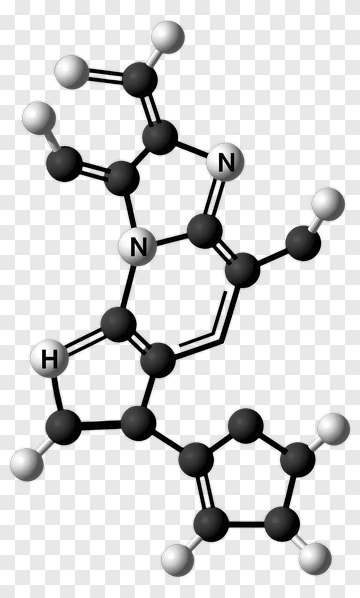 Chemical Structure Of A Molecule PNG