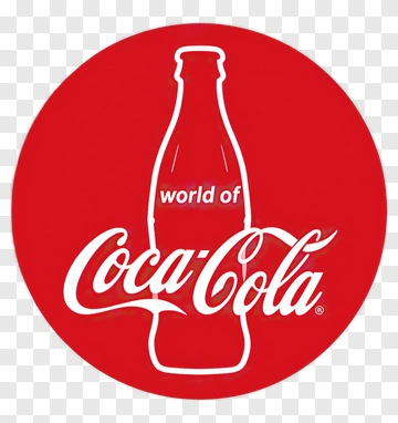 Coca-Cola Logo With World Of Text PNG