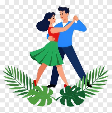 Couple Dancing Together PNG