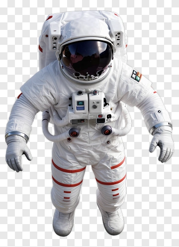 Astronaut In Space Suit PNG