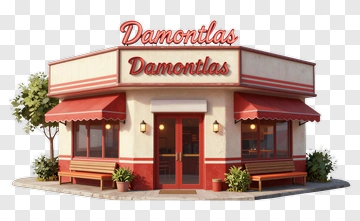 Damonitas Restaurant Exterior PNG