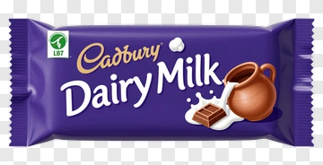 Cadbury Dairy Milk Chocolate Bar PNG