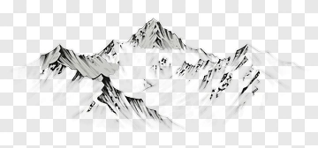 Mountain Landscape Illustration PNG