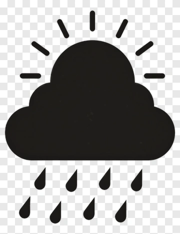 Rain Cloud Icon PNG
