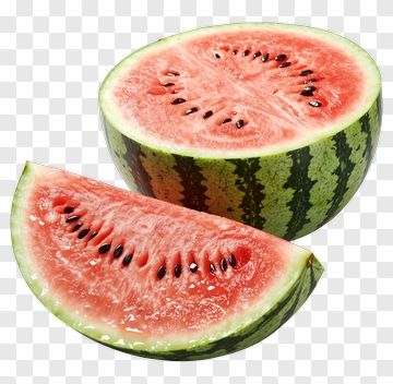 Watermelon Slice And Half PNG