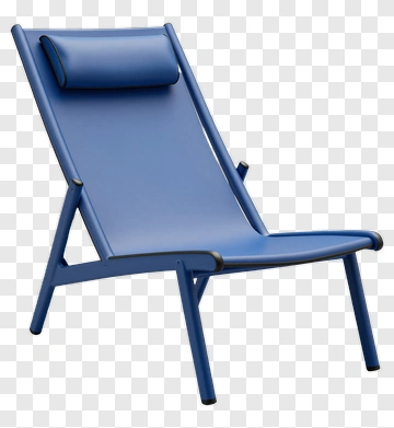 Blue Lounge Chair PNG