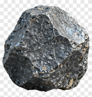 Rock With Cracked Surface PNG