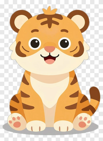 Cartoon Tiger PNG
