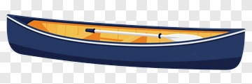 Illustration Of A Canoe PNG