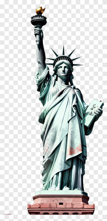 Statue Of Liberty Holding A Torch PNG