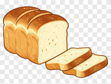 Sliced Loaf Of Bread PNG