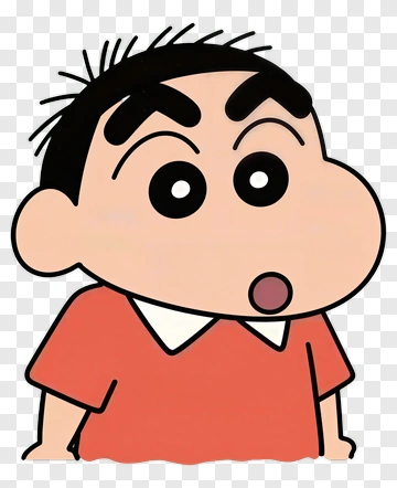 Cartoon Boy With Surprised Expression PNG