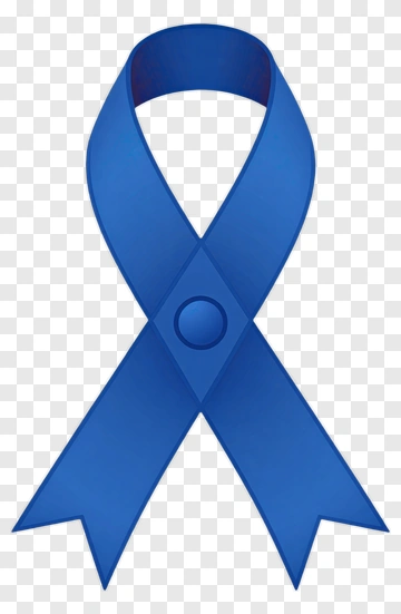 Blue Awareness Ribbon PNG