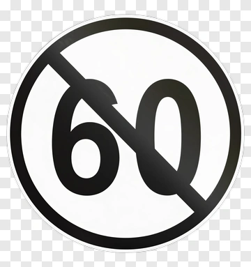 No Speed Limit Sign PNG