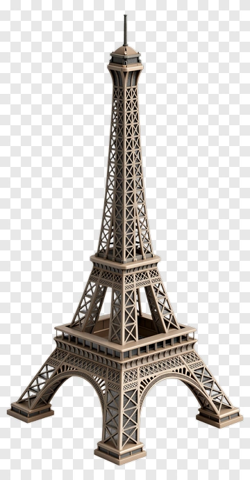 Eiffel Tower Model PNG
