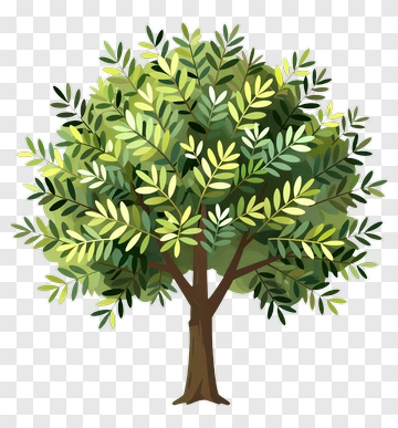 Colorful Tree PNG