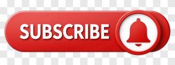 Subscribe Button With Bell Icon PNG