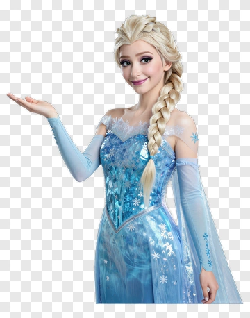 Frozen Character Elsa Holding Out Hand PNG