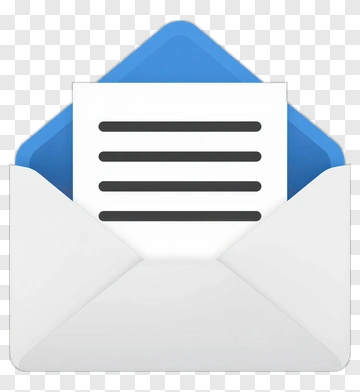 Envelope With Document PNG