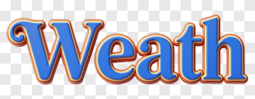 Weath Text Design PNG