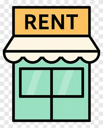 Rental Shop Sign PNG
