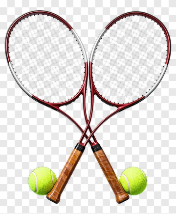 Tennis Rackets And Balls PNG