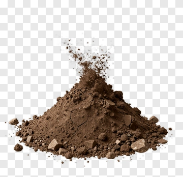 Brown Pile Of Dirt PNG