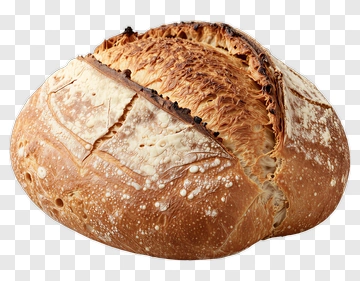 Artisan Bread Loaf PNG