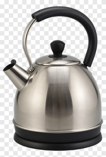 Stainless Steel Teakettle PNG