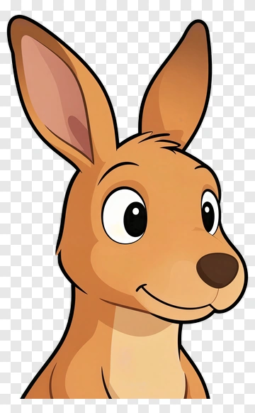 Cartoon Rabbit Face PNG