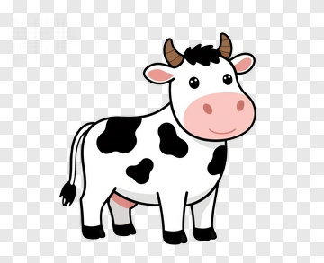 Cartoon Cow PNG