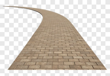 Curved Brick Pathway PNG