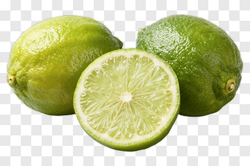 Lime And Sliced Lime PNG