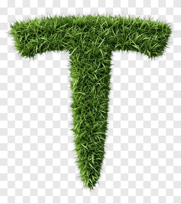 Grass Letter T PNG
