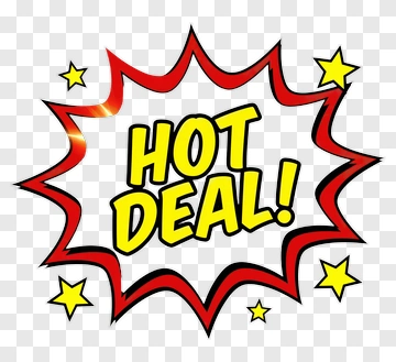 Hot Deal Graphic PNG