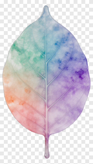 Colorful Leaf PNG