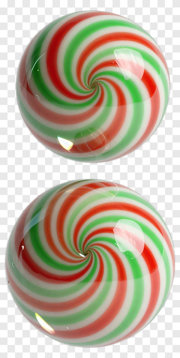 Swirled Candy Marble PNG
