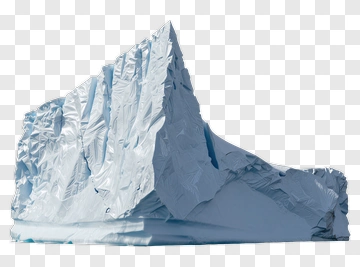 Iceberg In Natural Setting PNG