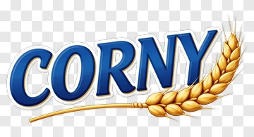Corny Logo With Wheat PNG