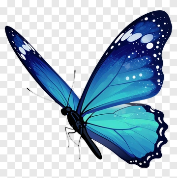 Blue Butterfly PNG