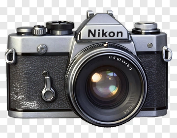 Vintage Nikon Camera PNG