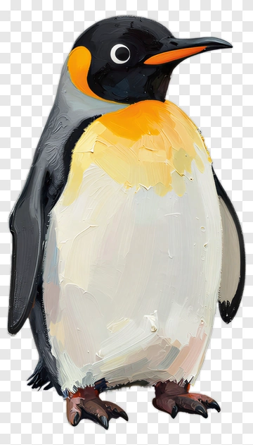 Colorful Penguin PNG