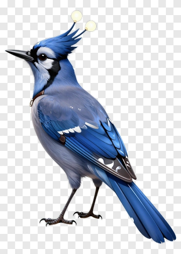 Blue Jay Bird PNG