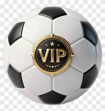 Soccer Ball With Vip Emblem PNG